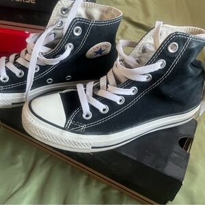 Converse Kids Black and White High-Tops